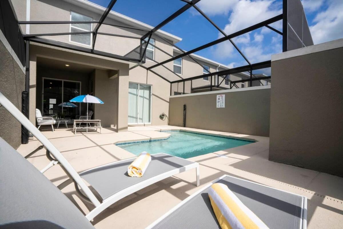 Gorgeous 4 Bedroom W Screened Pool Close To Disney 2653 كيسيمي المظهر الخارجي الصورة