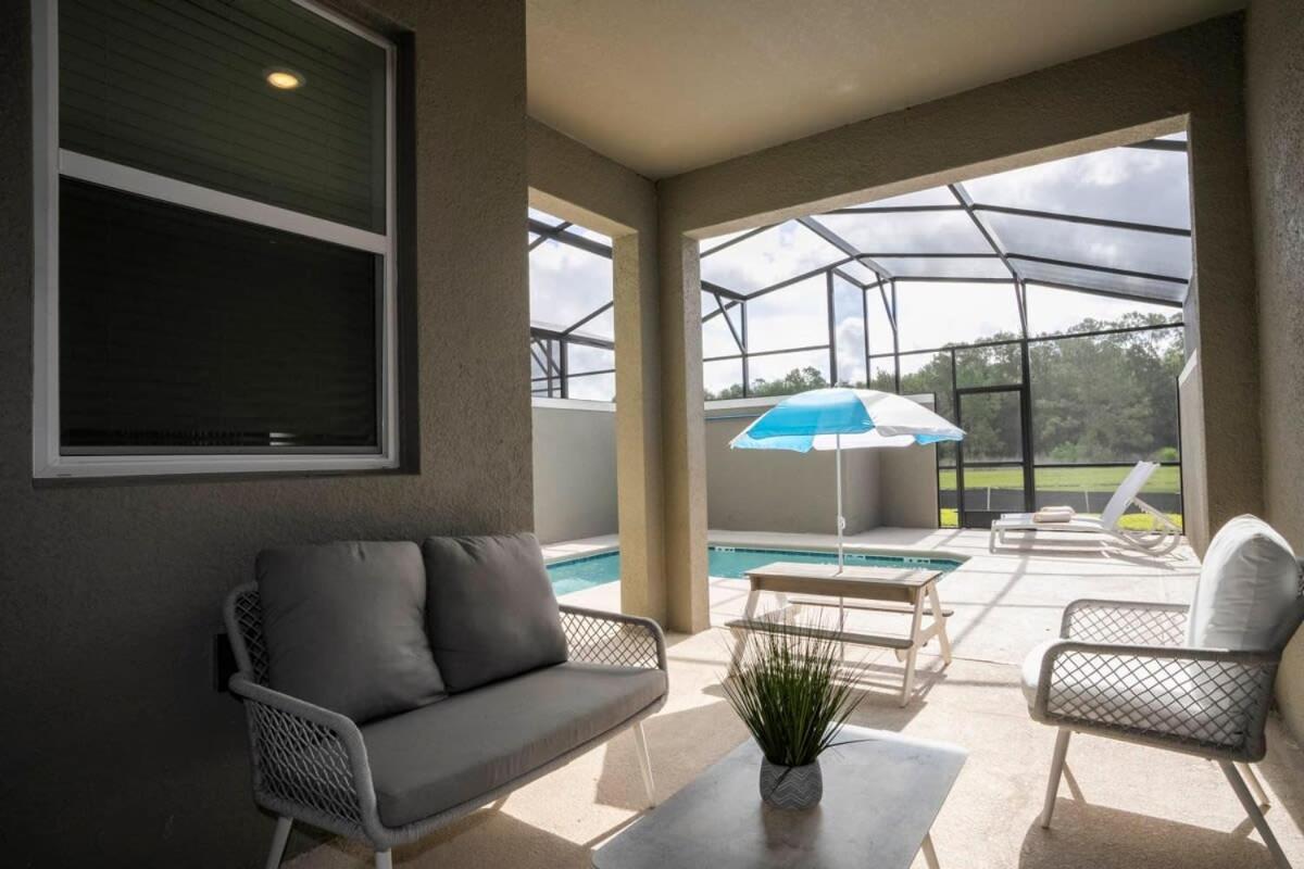 Gorgeous 4 Bedroom W Screened Pool Close To Disney 2653 كيسيمي المظهر الخارجي الصورة