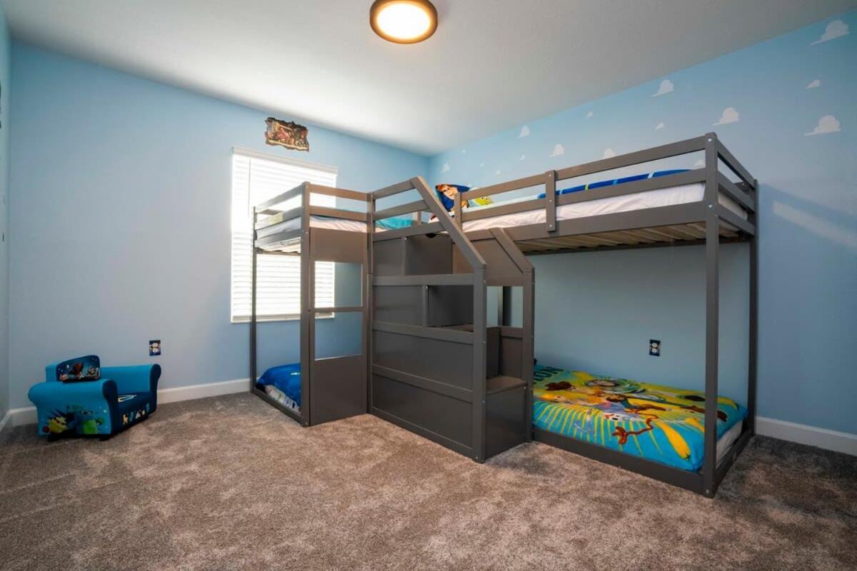 Gorgeous 4 Bedroom W Screened Pool Close To Disney 2653 كيسيمي المظهر الخارجي الصورة