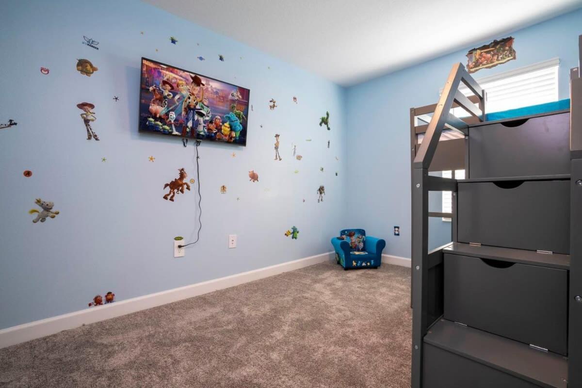 Gorgeous 4 Bedroom W Screened Pool Close To Disney 2653 كيسيمي المظهر الخارجي الصورة