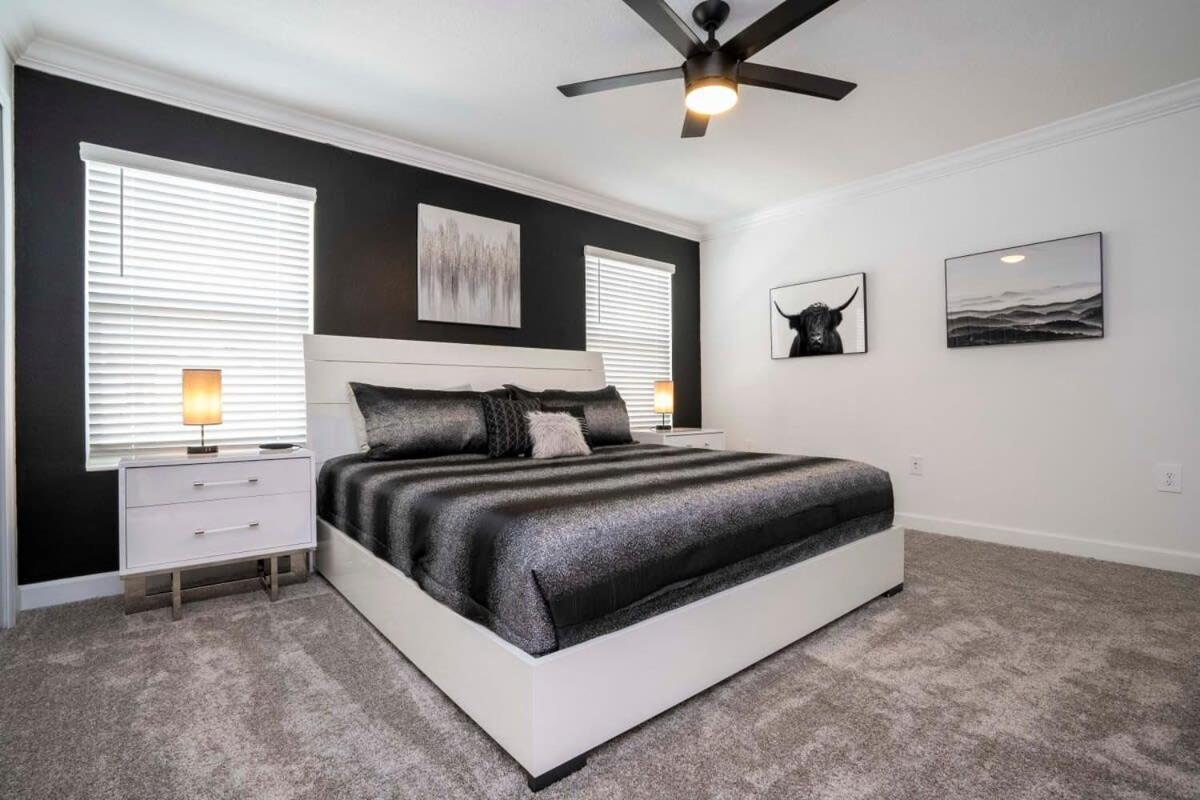 Gorgeous 4 Bedroom W Screened Pool Close To Disney 2653 كيسيمي المظهر الخارجي الصورة