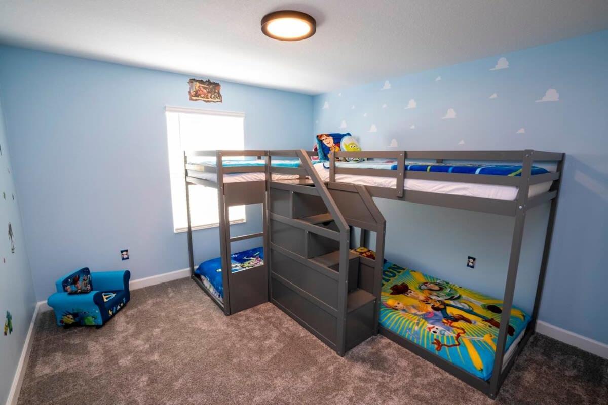 Gorgeous 4 Bedroom W Screened Pool Close To Disney 2653 كيسيمي المظهر الخارجي الصورة